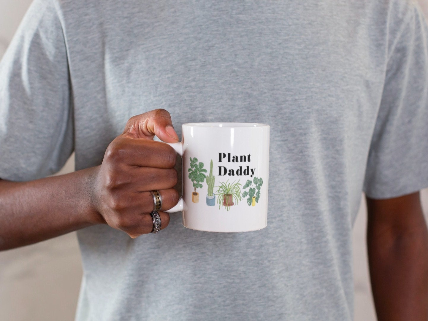 Plant Daddy Mug, Gift for Plant Lovers, Father's Day Gift