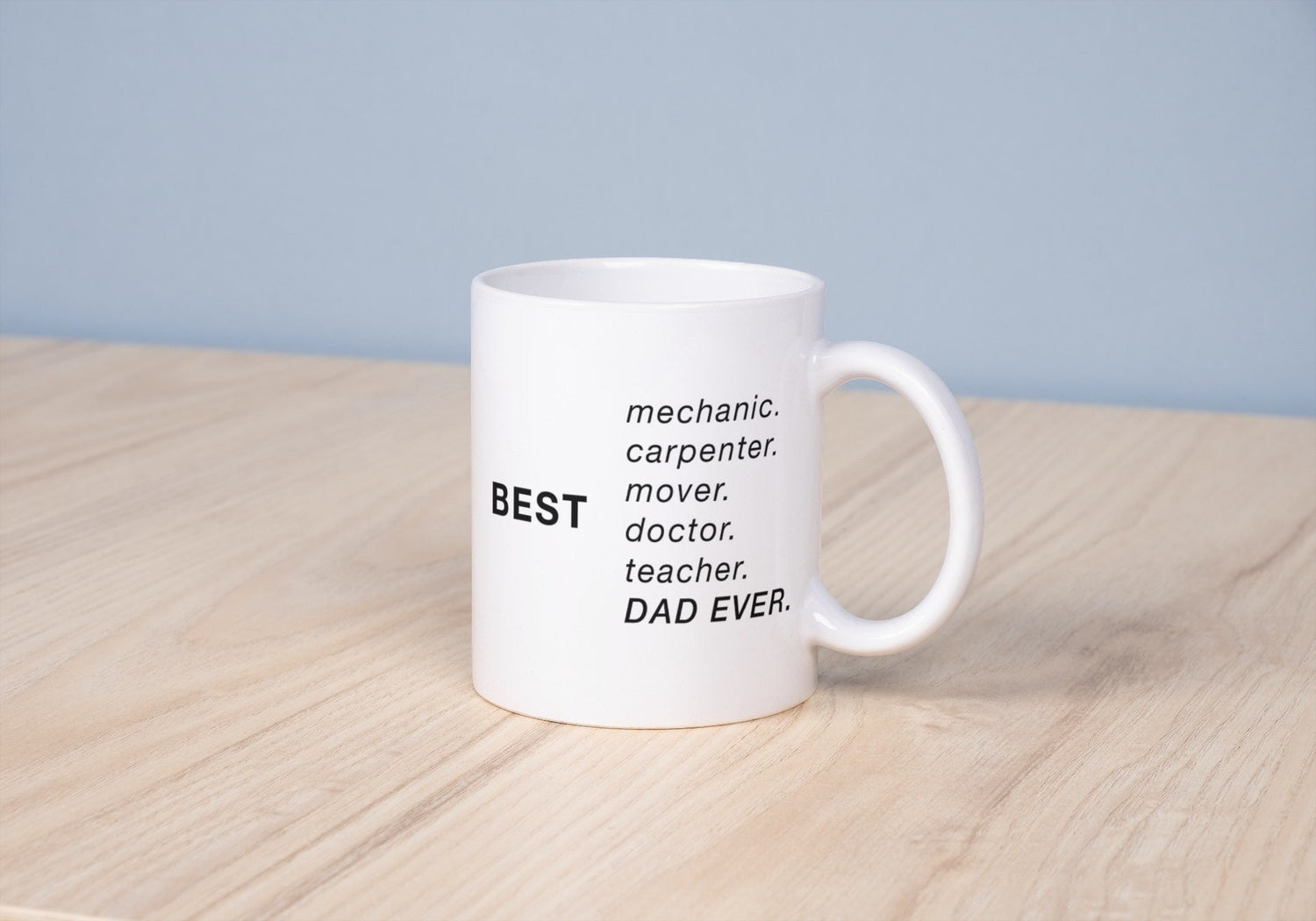 Ceramic Mug for Dads, Father's Day, Birthday, Customizable