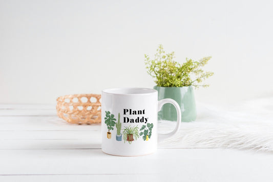 Plant Daddy Mug, Gift for Plant Lovers, Father's Day Gift