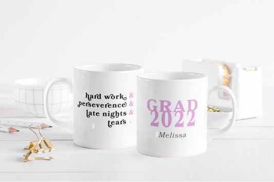 Custom 2022 Graduation Mug Gift, Personalized Graduation Gift