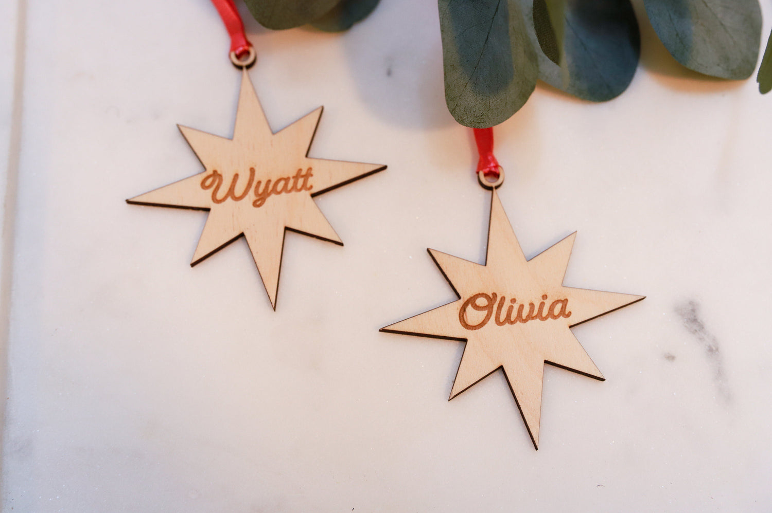 Funny Christmas gift tags, laser cut gift tags, laser engraved wood gi
